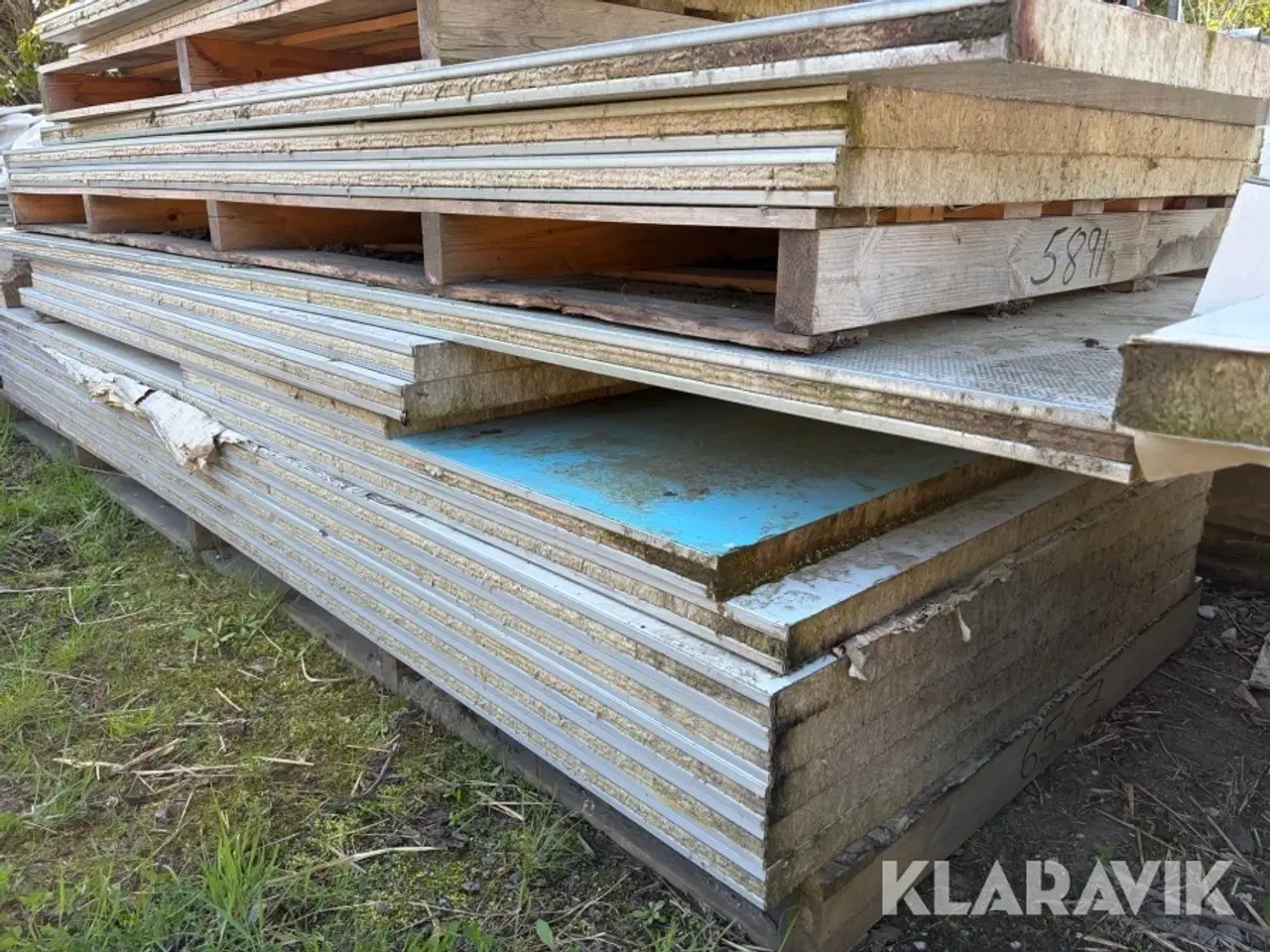 Billede 2 - Isolerede byggeplader / Sandwichpaneler