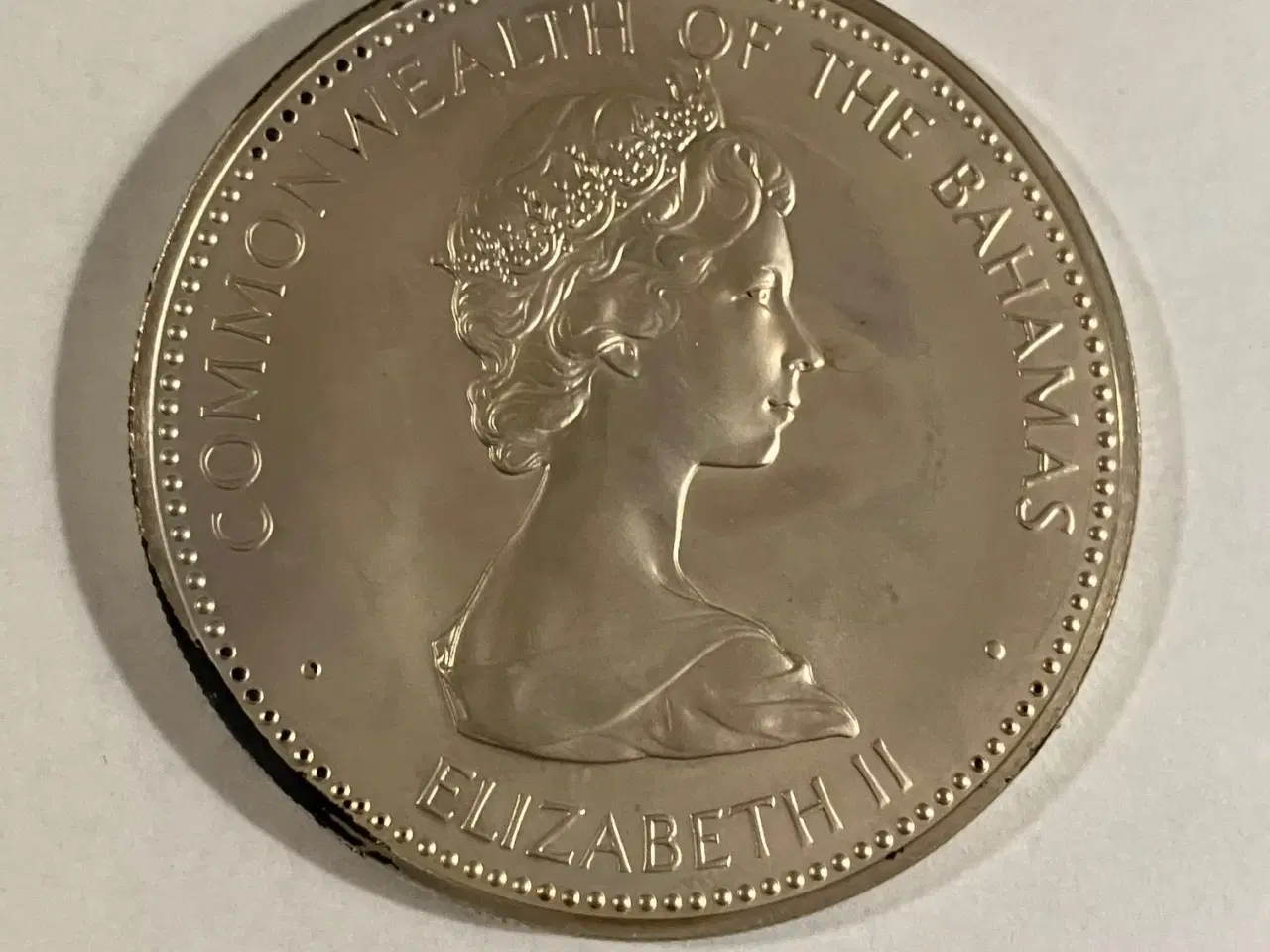 Billede 2 - 10 Dollars Independence 10 July 1973 Bahamas - Silver - 49,70 gram