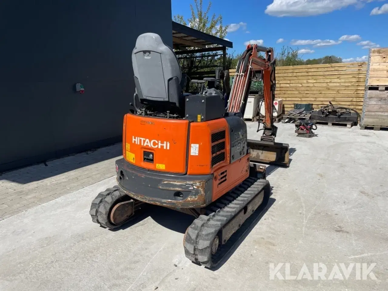 Billede 5 - Gravemaskine Hitachi ZX19U med Tiltman fæste