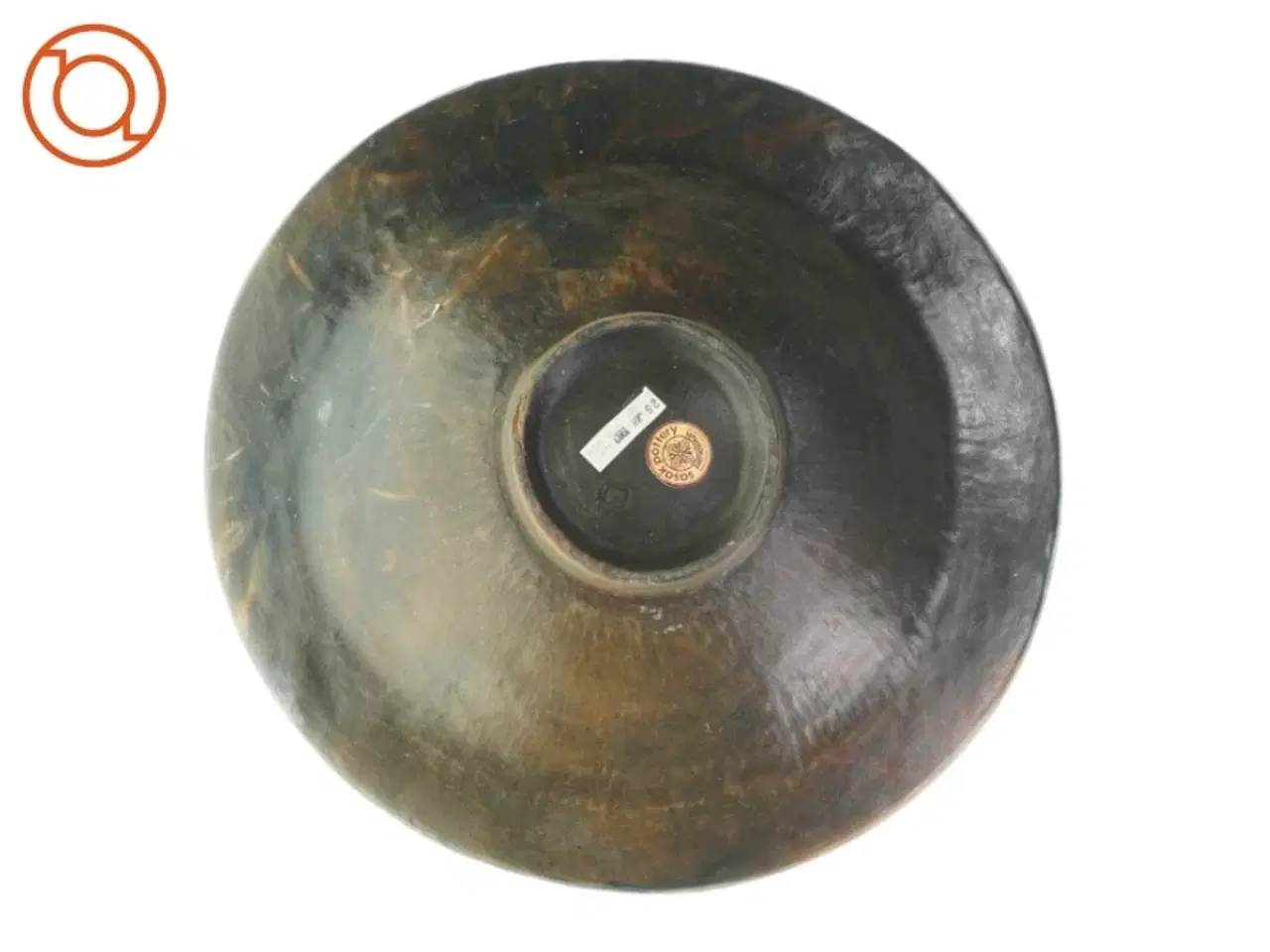 Billede 3 - Stort dekorations fad fra Sasak Pottery (str. Ø: 41 cm)
