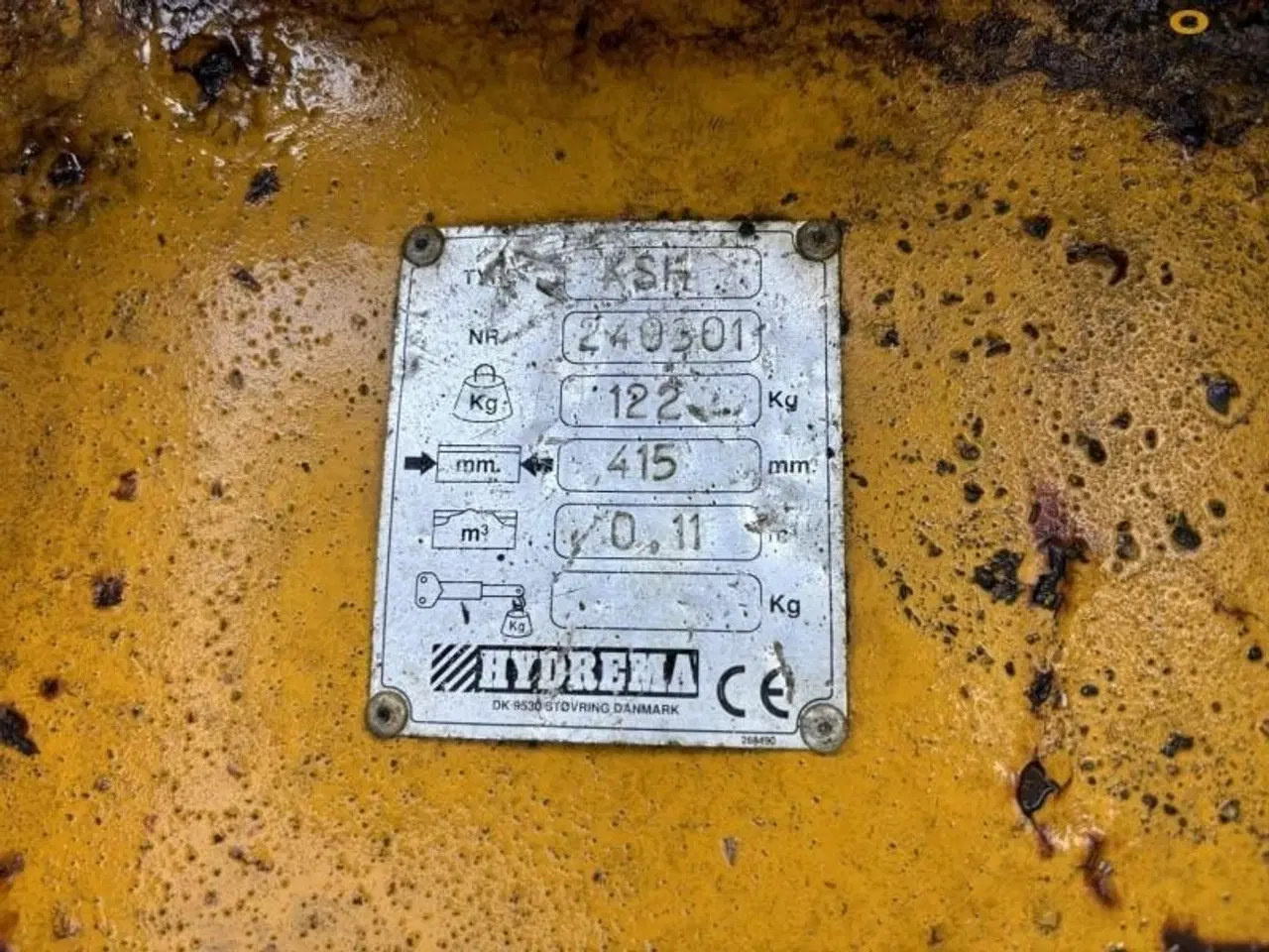 Billede 7 - Hydrema Skovle med Hydrema skifte