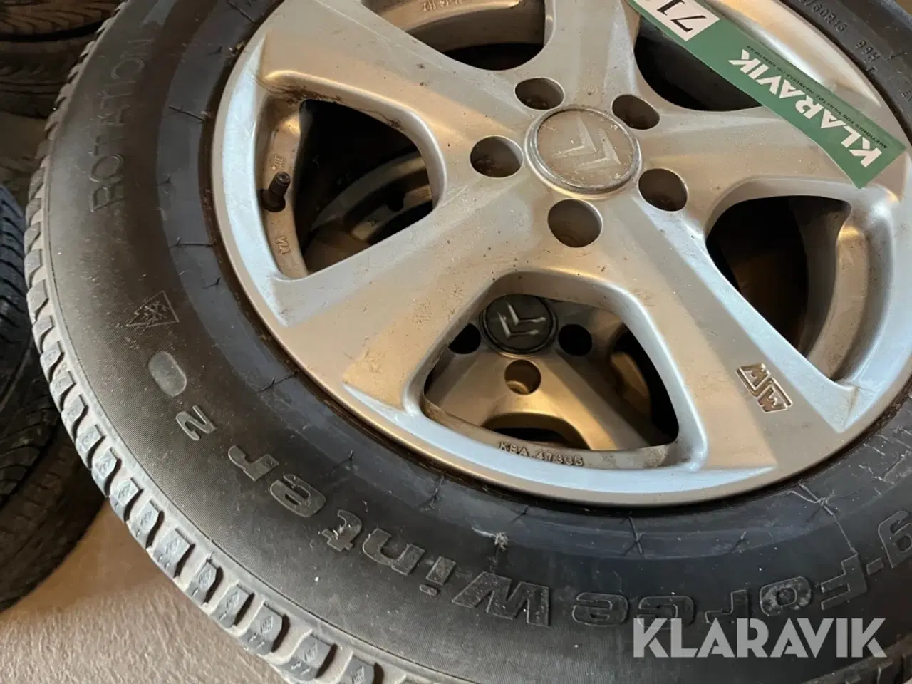 Billede 4 - Dæk BFGoodrich Citroen med fælge 4 styk