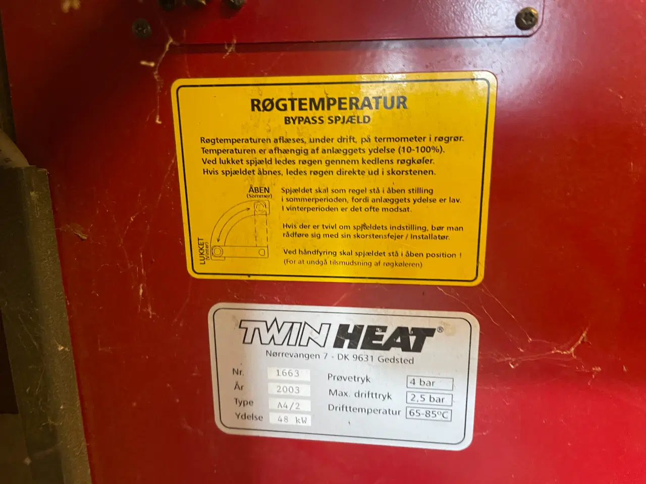 Billede 5 - TwinHeat stoker 48kW