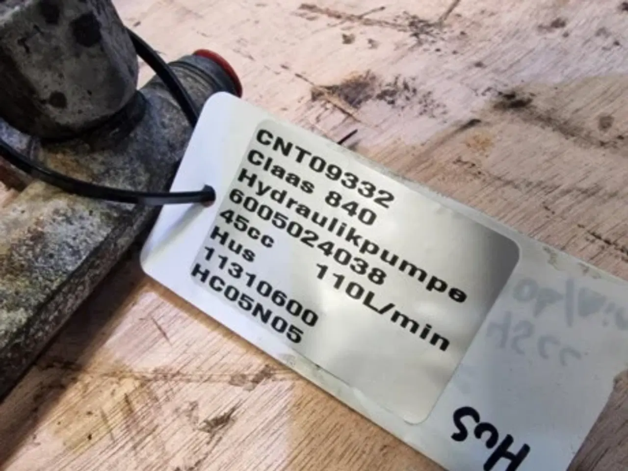 Billede 9 - Claas Axion 840 Hydraulikpumpe 6005024038