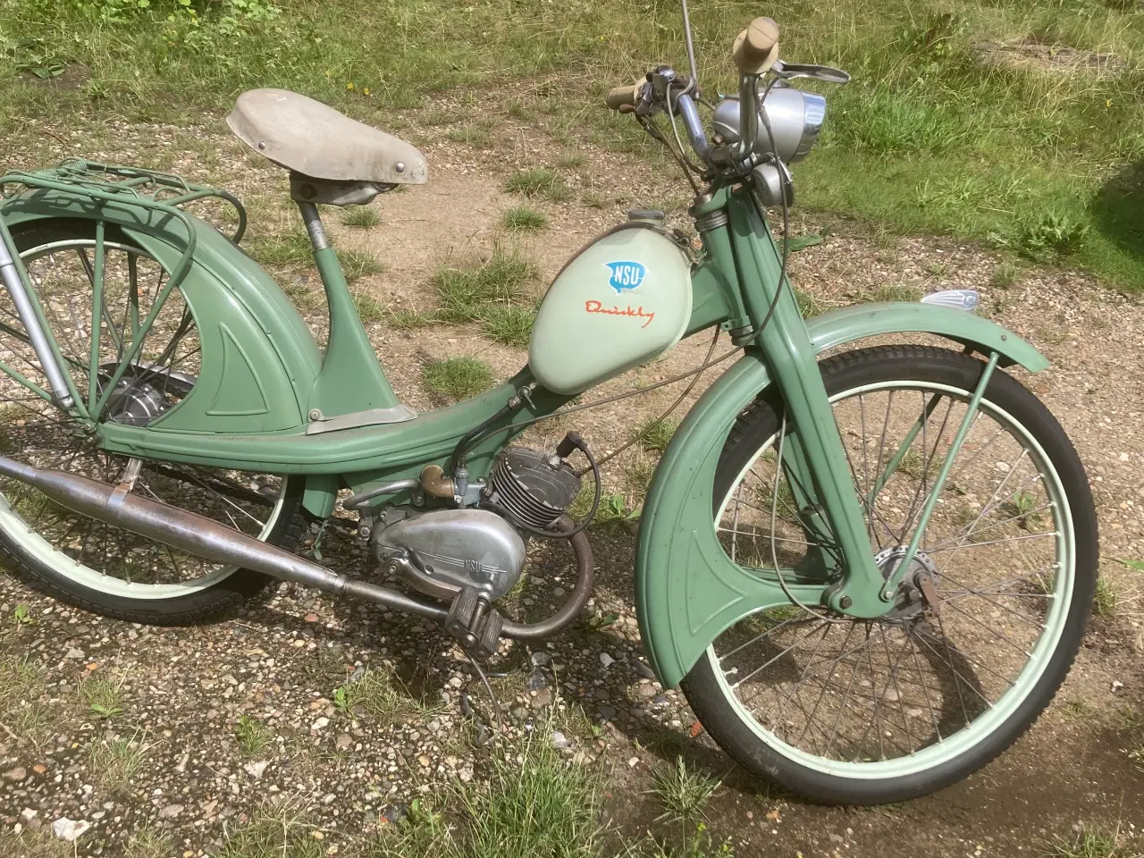 Billede 2 - NSU Quickly knallert fra 1956 