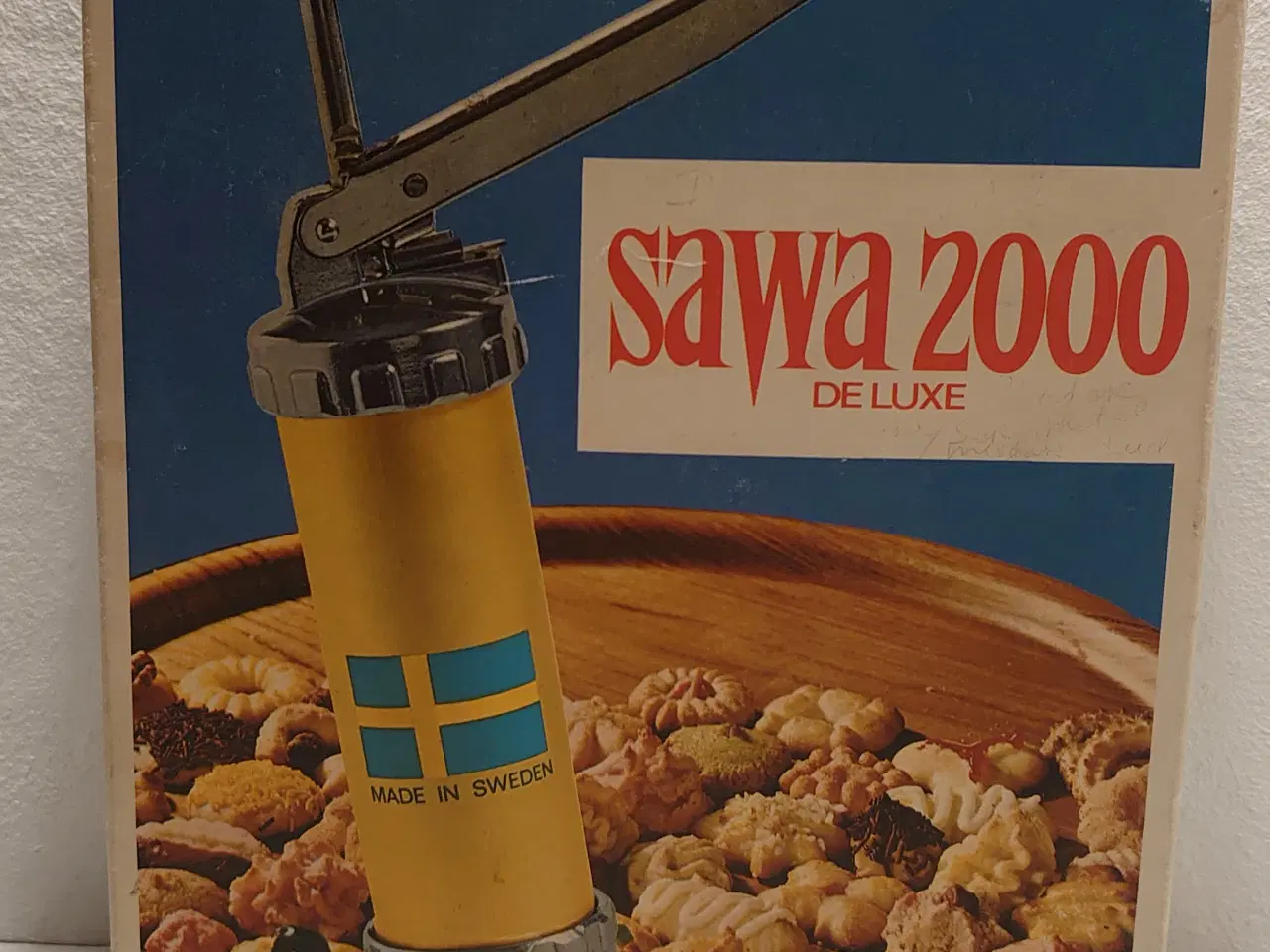 Billede 6 - Vintage Sawa 2000 de luxe kagepresse/bollesprøjte.