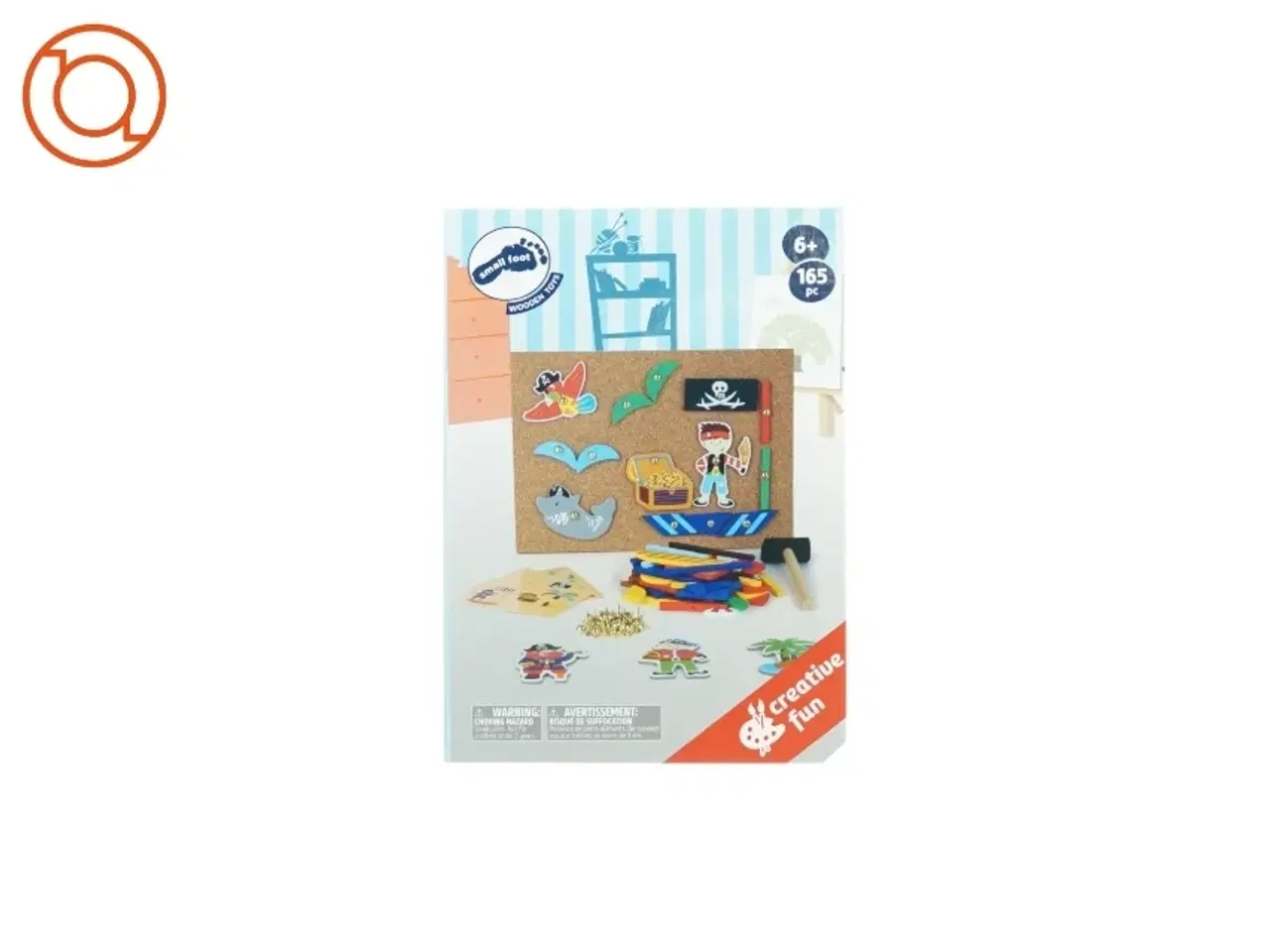 Billede 1 - Kreativt byggesæt (str. 26 x 19 x 5 cm)