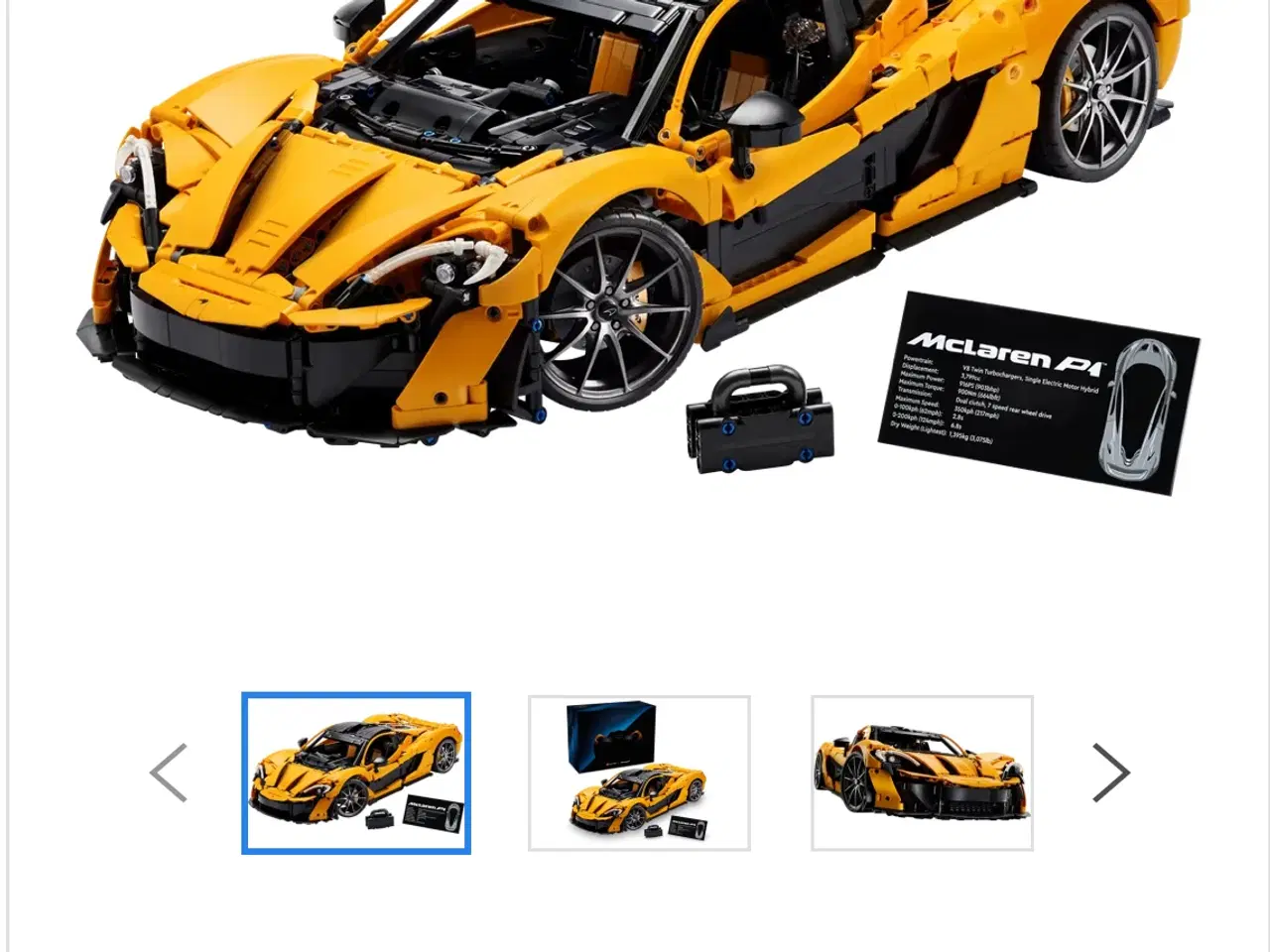 Billede 3 - McLaren Lego Technic