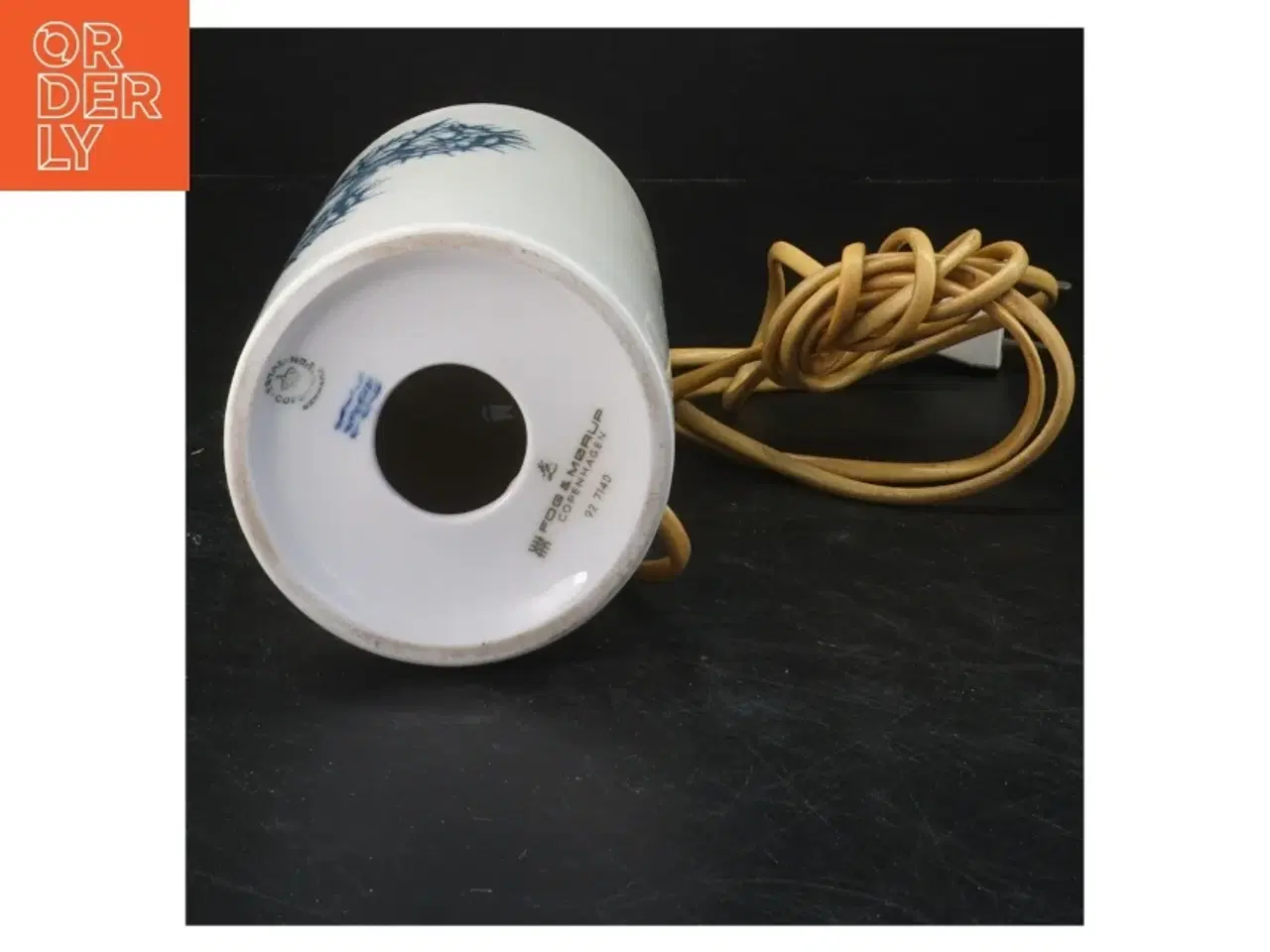 Billede 2 - Royal Copenhagen Tidsel bordlampe (str. 30x9 cm)