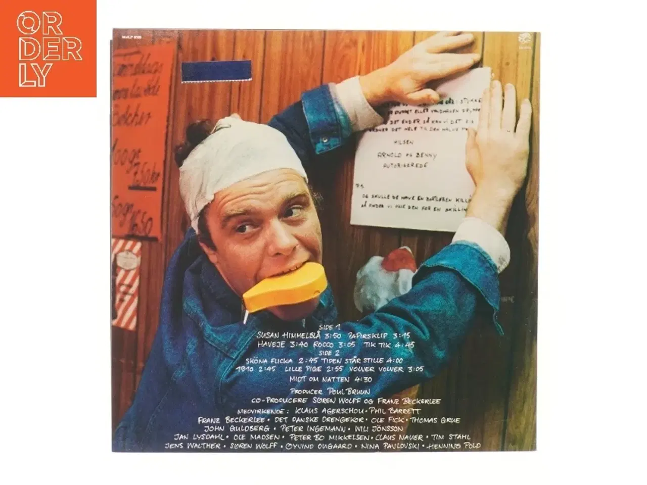 Billede 2 - Kim Larsen LP - Midt Om Natten fra Kim Larsen