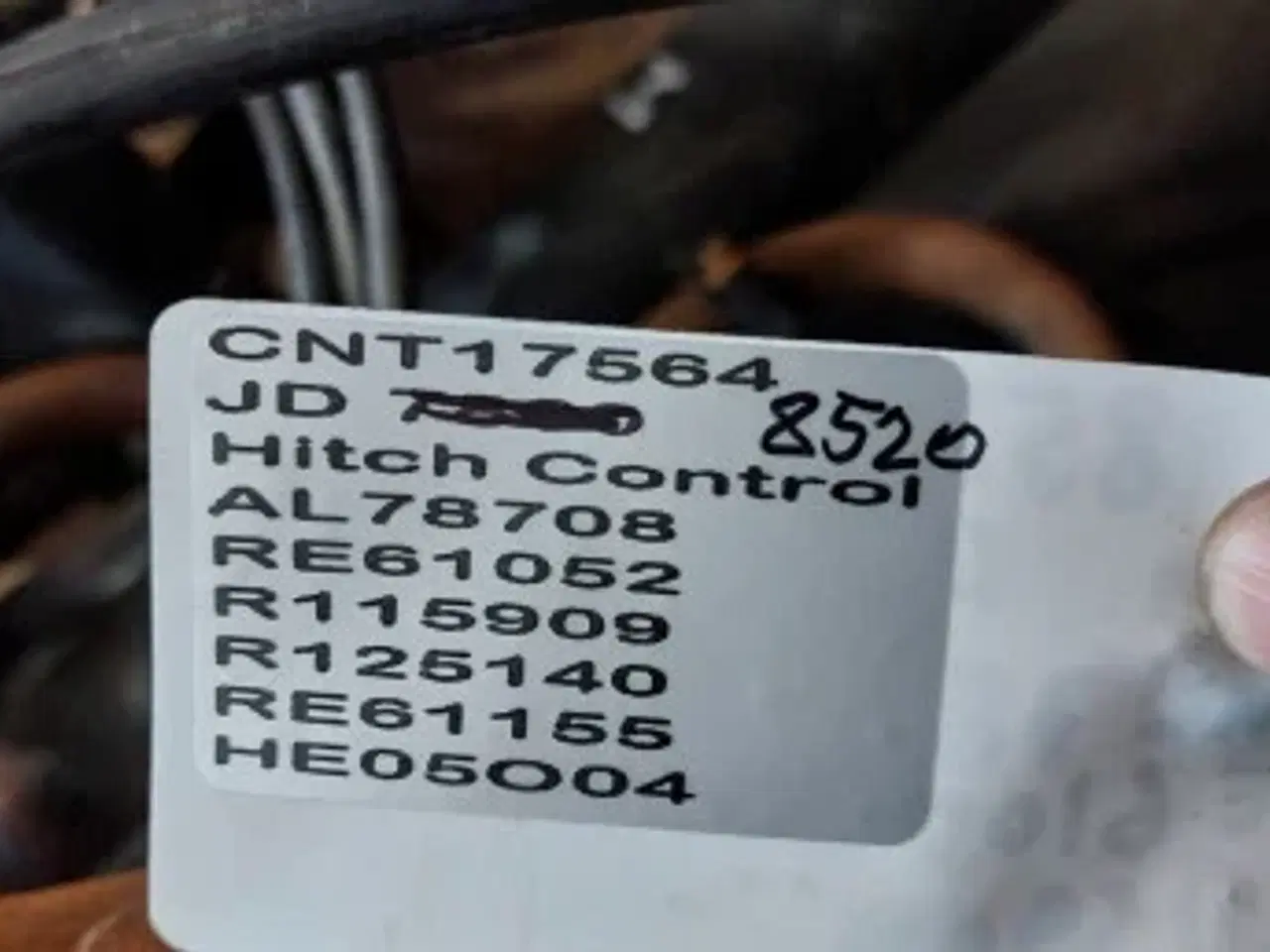 Billede 16 - John Deere 8520 Hitch Kontrol AL78708