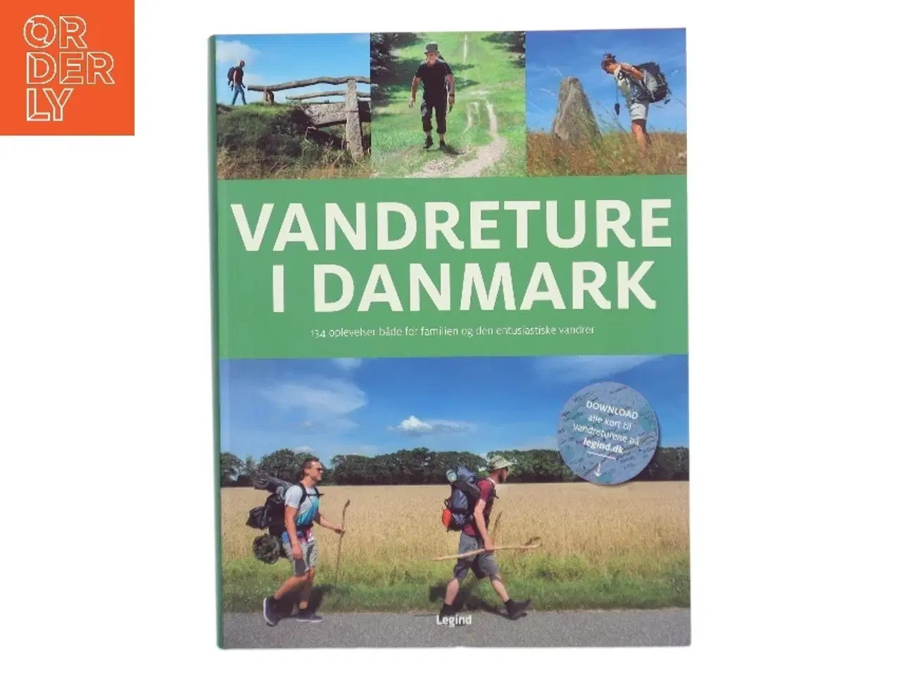 Billede 1 - Den store bog om vandreture i Danmark af Torben Gang Rasmussen (Bog)