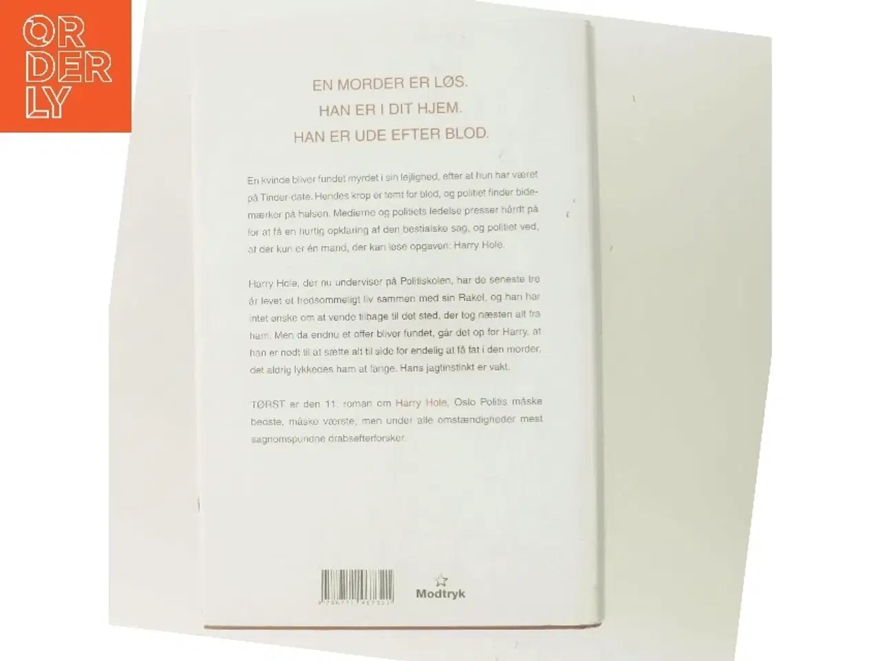 Billede 3 - Tørst af Jo Nesbø (Bog)