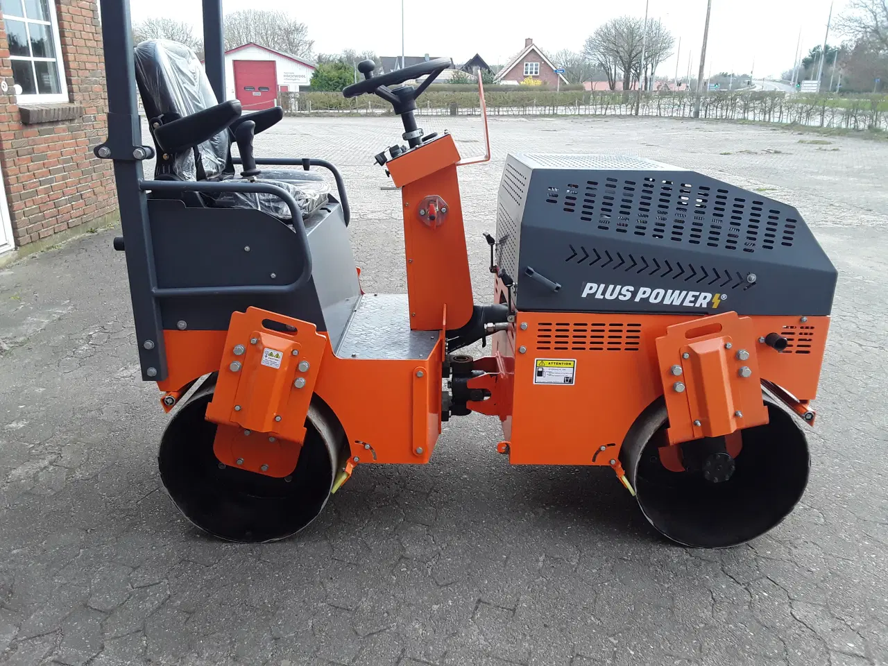 Billede 3 - 1.500 kg Tromle med vibration.