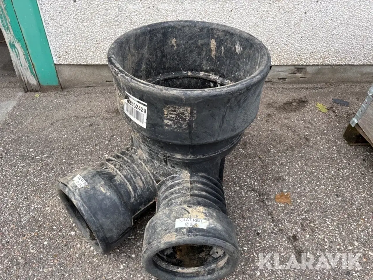 Billede 5 - Brøndbynd Wavin med 3 styk 250mm indføringer