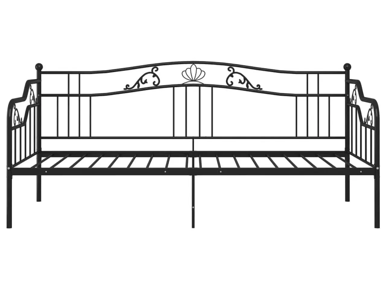 Billede 4 - Sengestel til sovesofa 90x200 cm metal sort