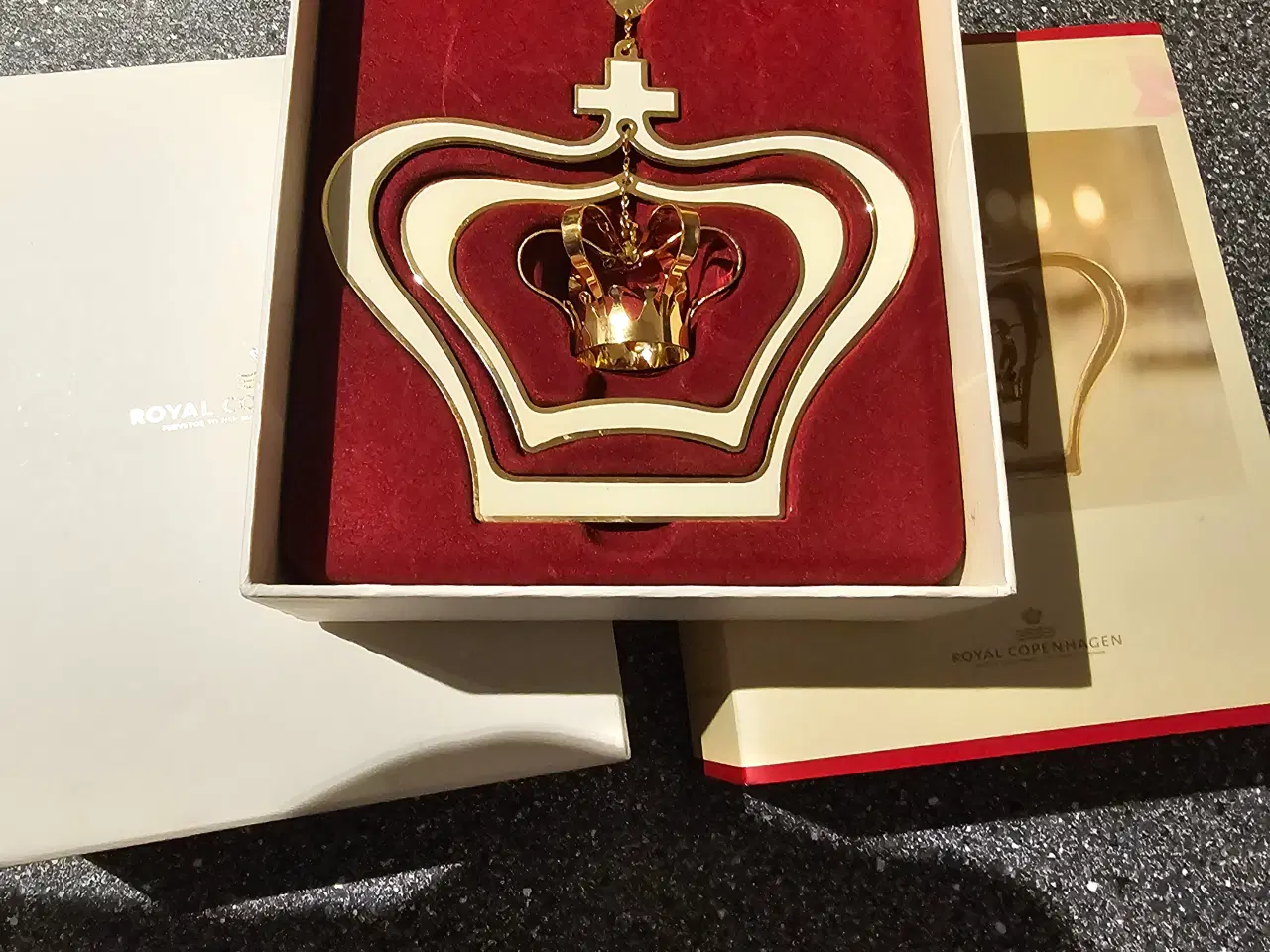 Billede 1 - Royal copenhagen jule krone