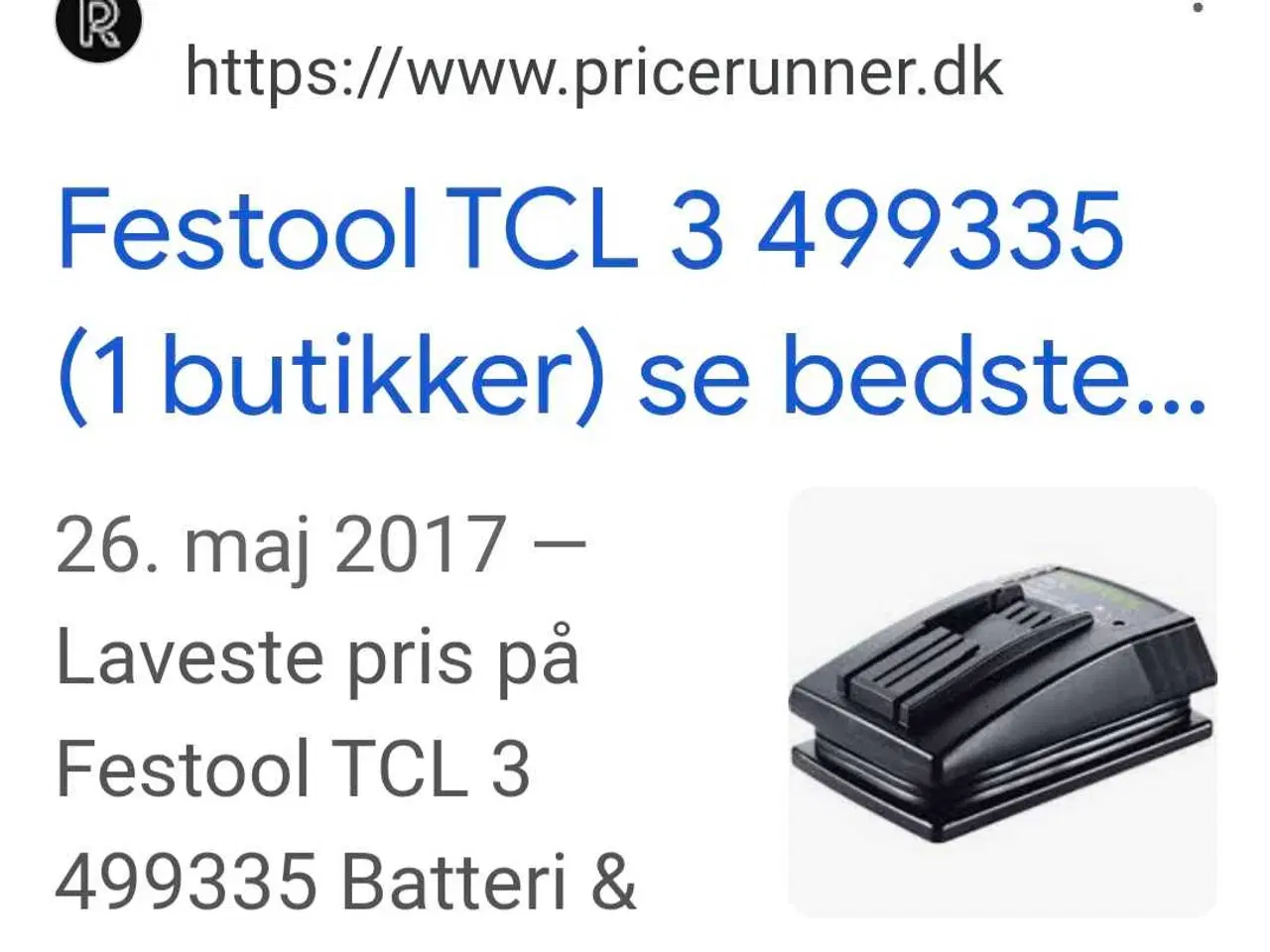 Billede 5 - Festool oplader