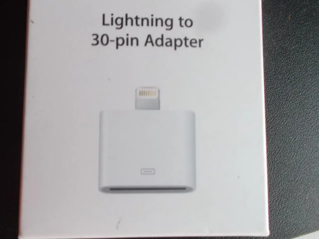 Billede 1 - Lightning til 30 pin adapter for Apple Iphone