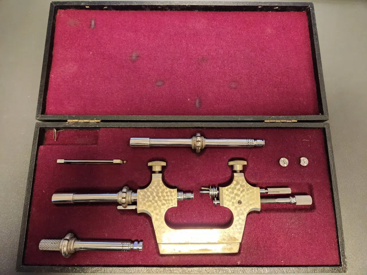 Billede 1 - Antik fubunktionsdygtig Urmager drejebænk