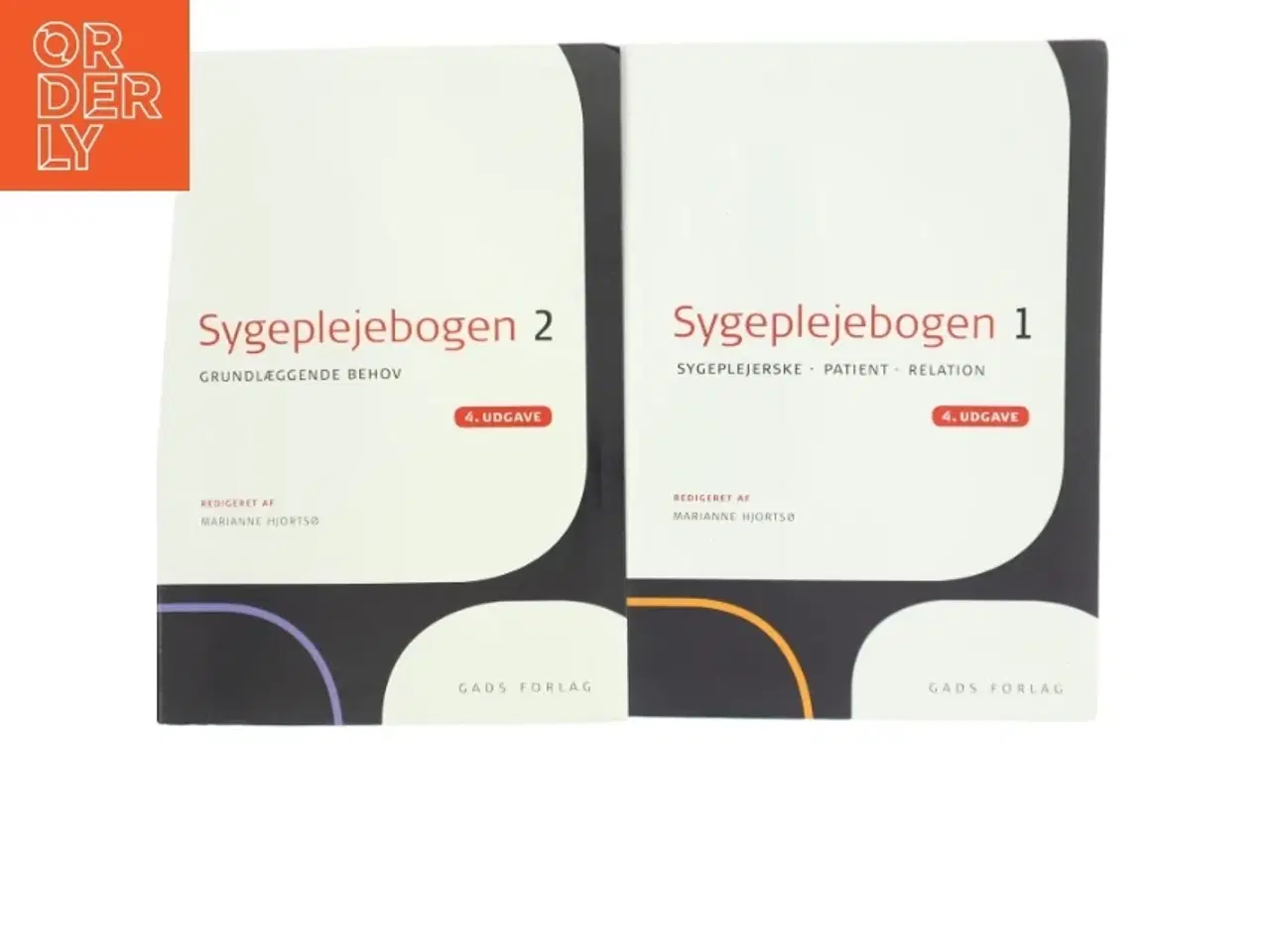 Billede 1 - Sygeplejebogen. Bind 1, Sygeplejerske, patient, relation af Marianne Hjortsø (Bog)