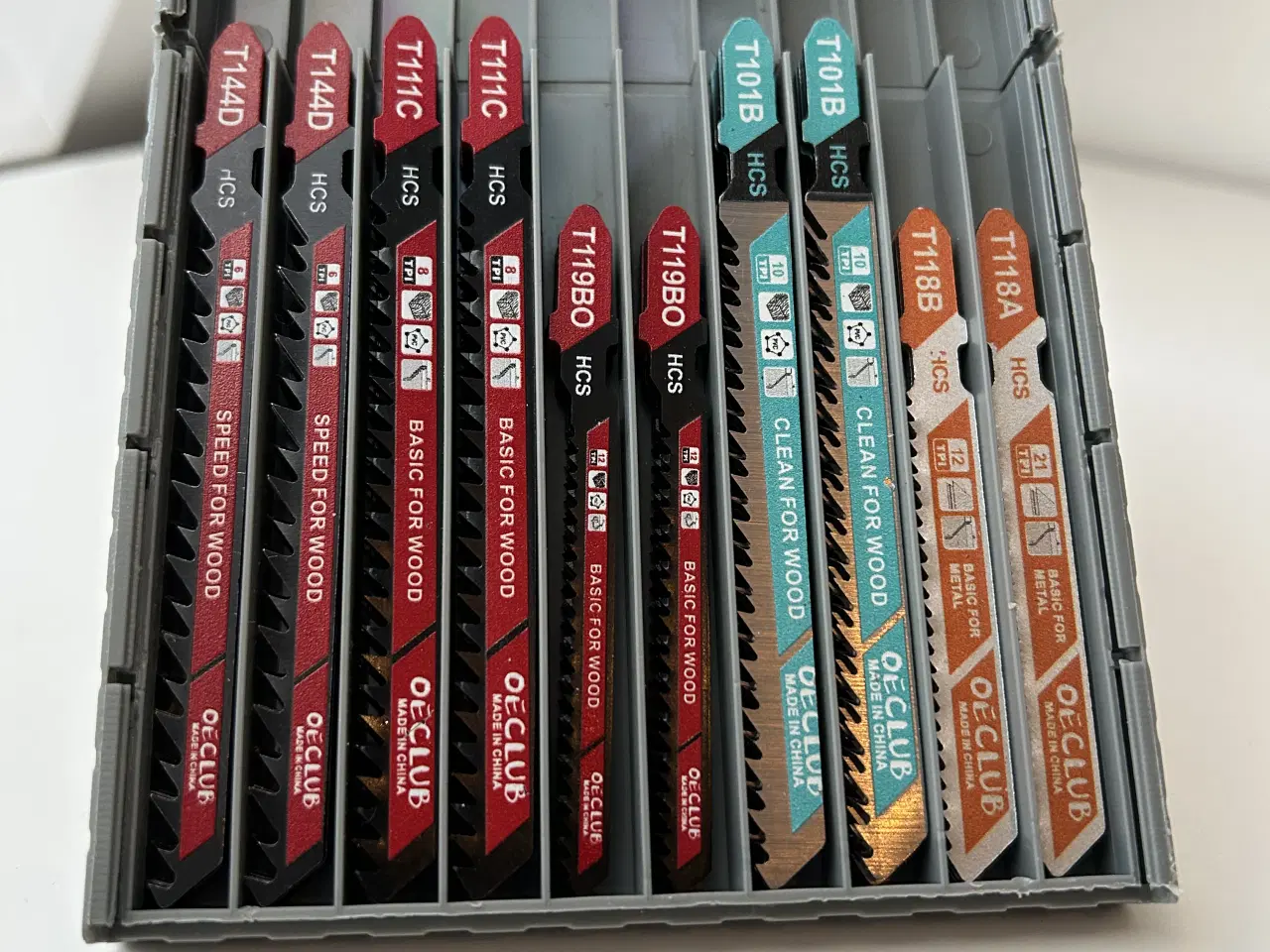 Billede 1 - Sæt med 50 stiksavsklinger