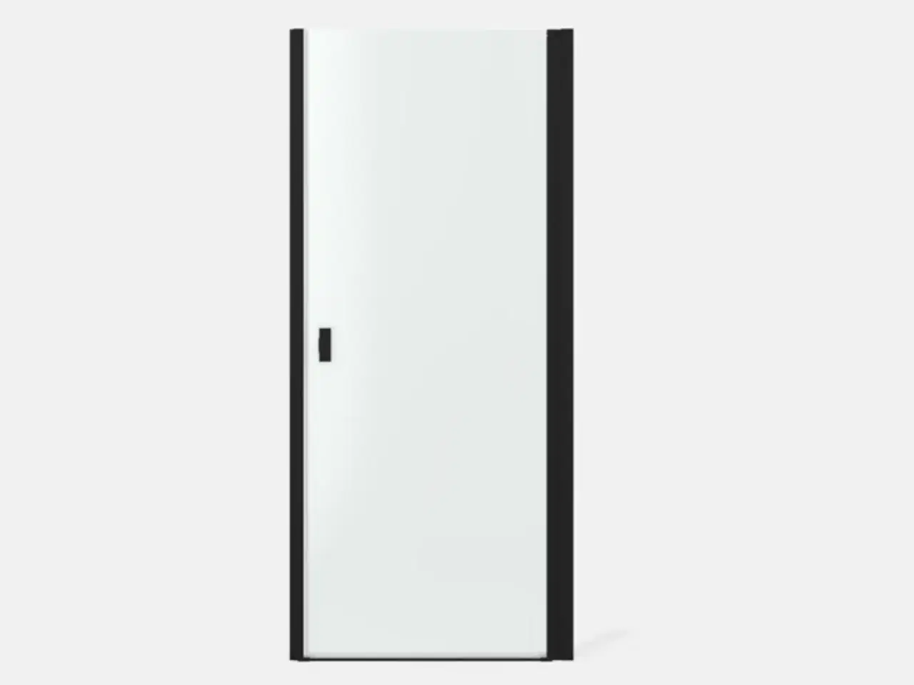 Billede 3 - DNS20-9, NOMA 20 nichedør  900mm, sort profiler, klart glas, helt ny