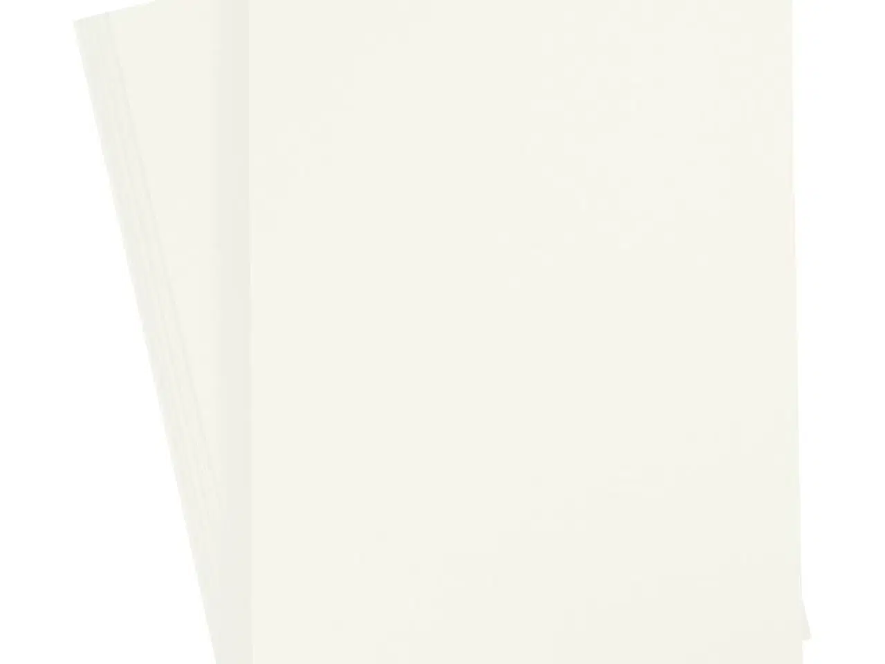 Billede 1 - Karton, A4, ark 210x297 mm, 180 g, råhvid, 20ark/ 1 pk.