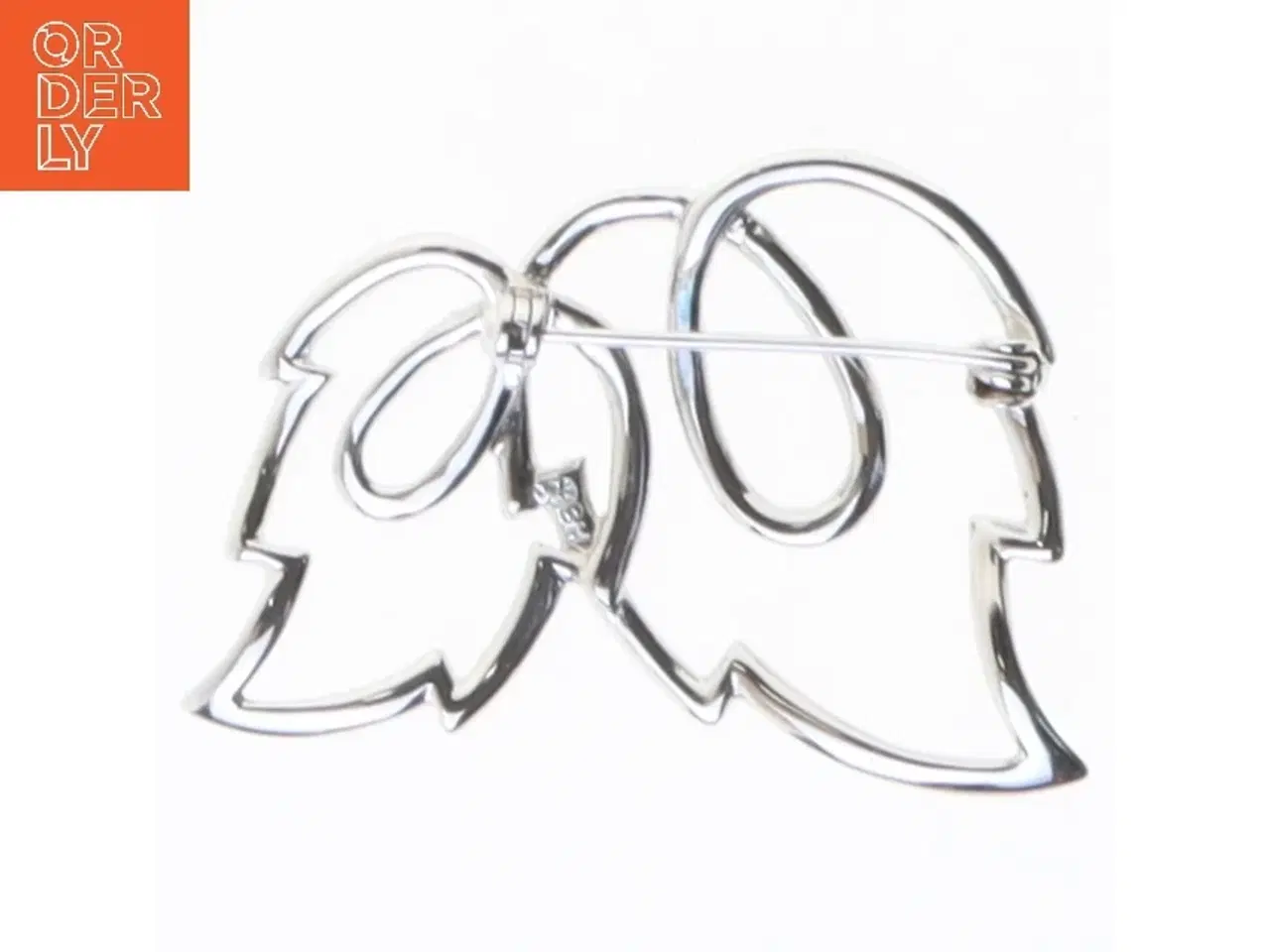 Billede 2 - Sølv broche (str. 4,5 cm)