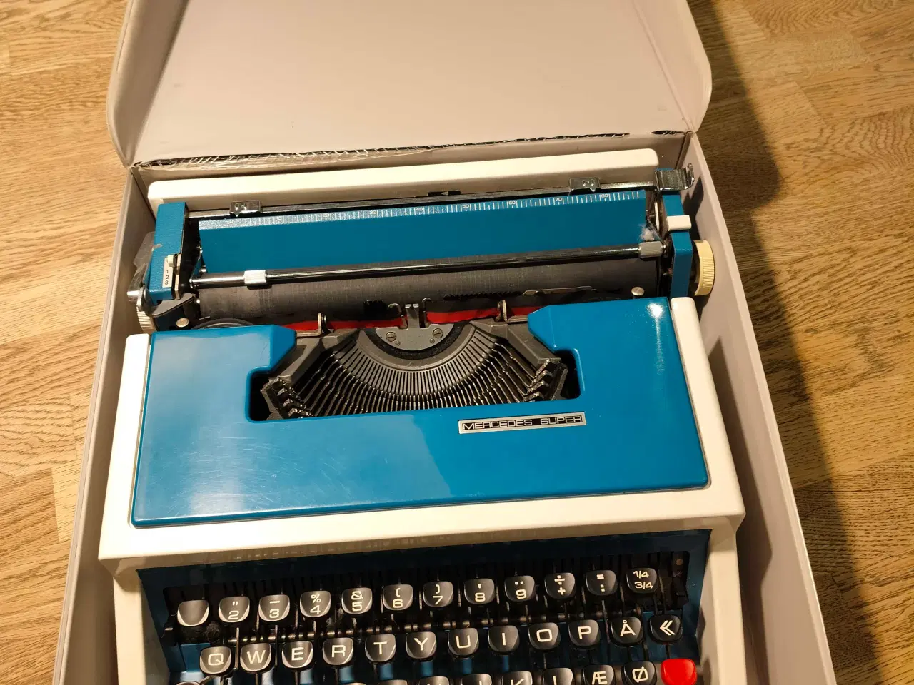 Billede 3 - Mercedes super Rejse skrivemaskine 