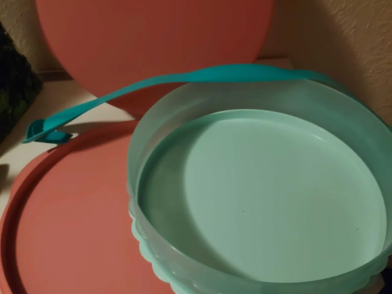 Billede 2 - Tupperware lagkagefad med ekstra lag