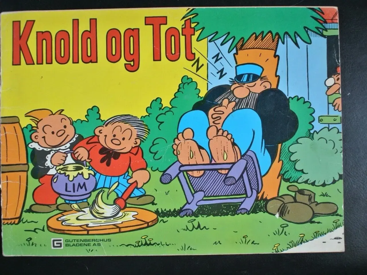 Billede 1 - knold og tot 1981, Tegneserie