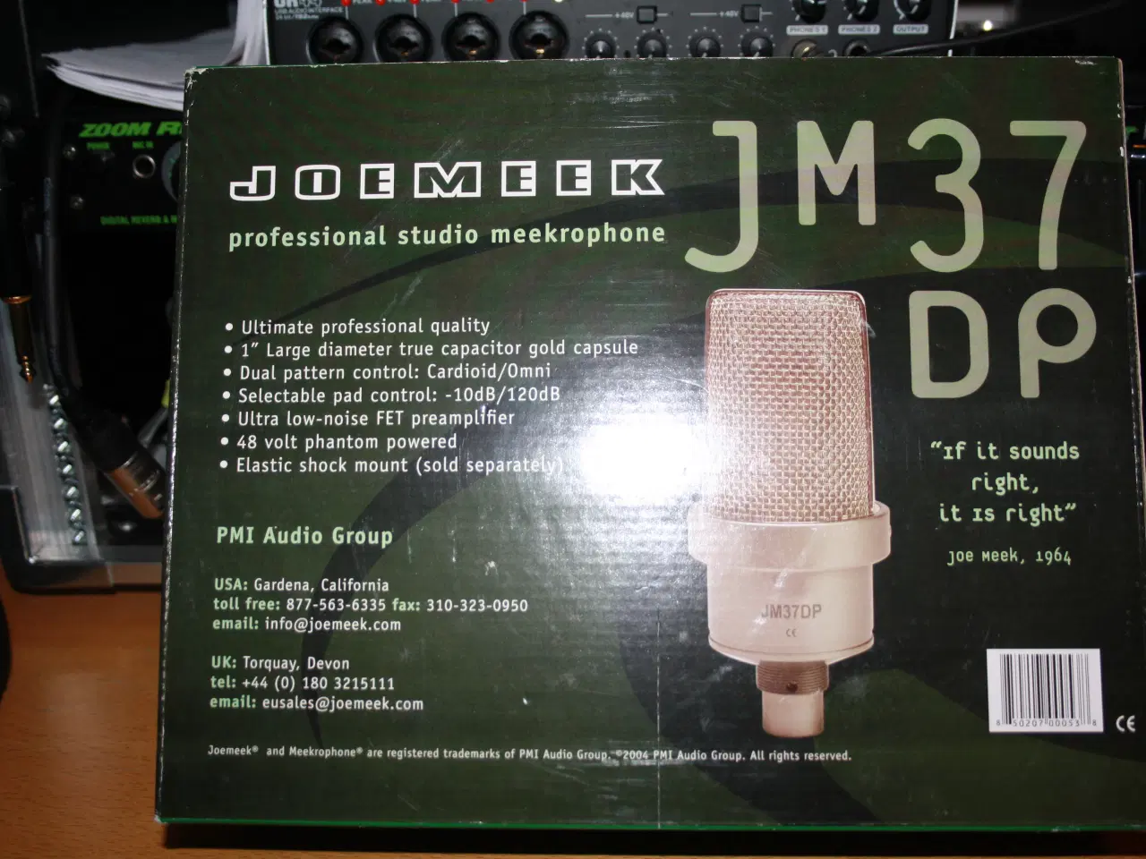 Billede 3 - Studio Projects  Mikrofon Joe Meek JM37