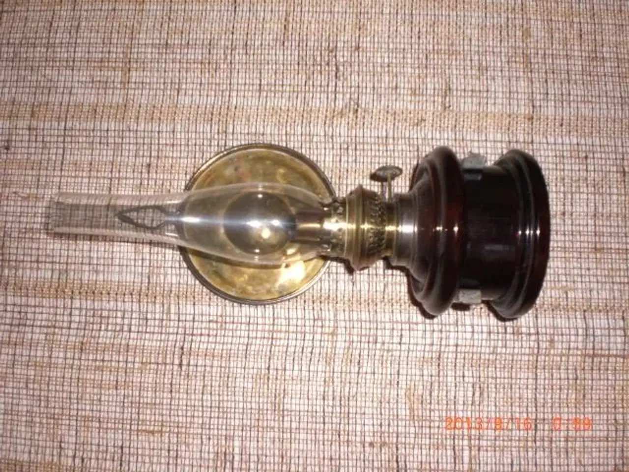 Billede 1 - Væg Petrolium Lampe