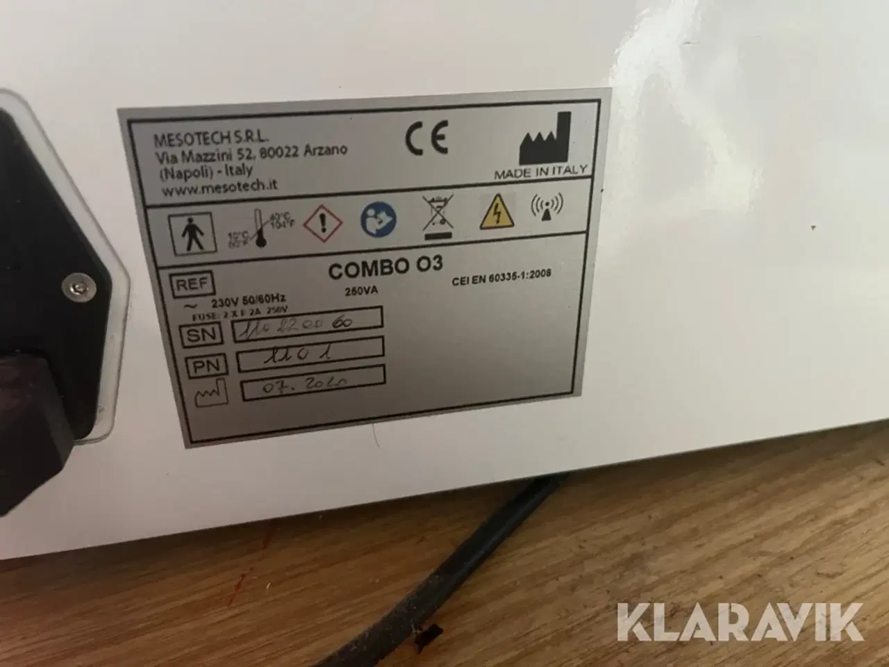 Billede 5 - Luft renser Mesotech Combo 03