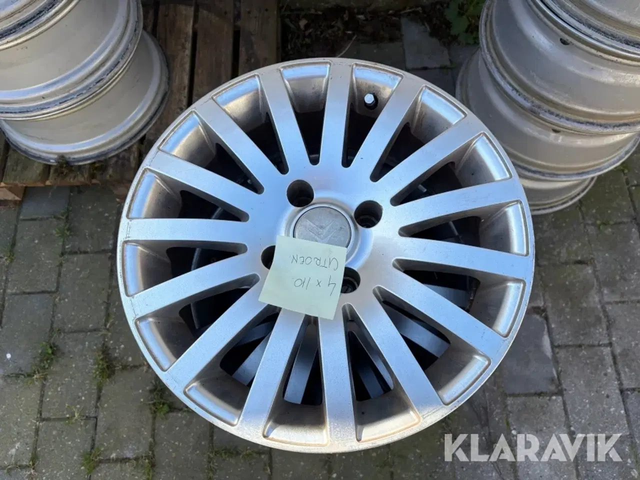 Billede 1 - Alufælge Citroën 4 styk