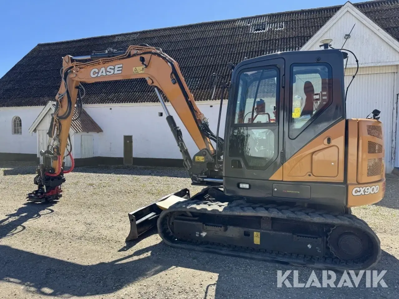 Billede 9 - Gravemaskine Case CX90D med rototilt og 3D maskinstyring