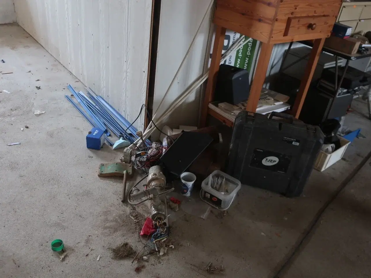 Billede 8 - Sækkevogn, varelager, reservedele, værktøj, reol, opbevaringsvogn m.m.