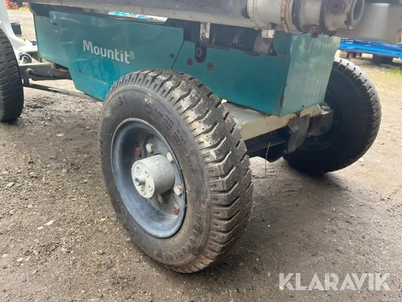 Billede 3 - Transport vogn Mountit Transittrolley med løfte funktion