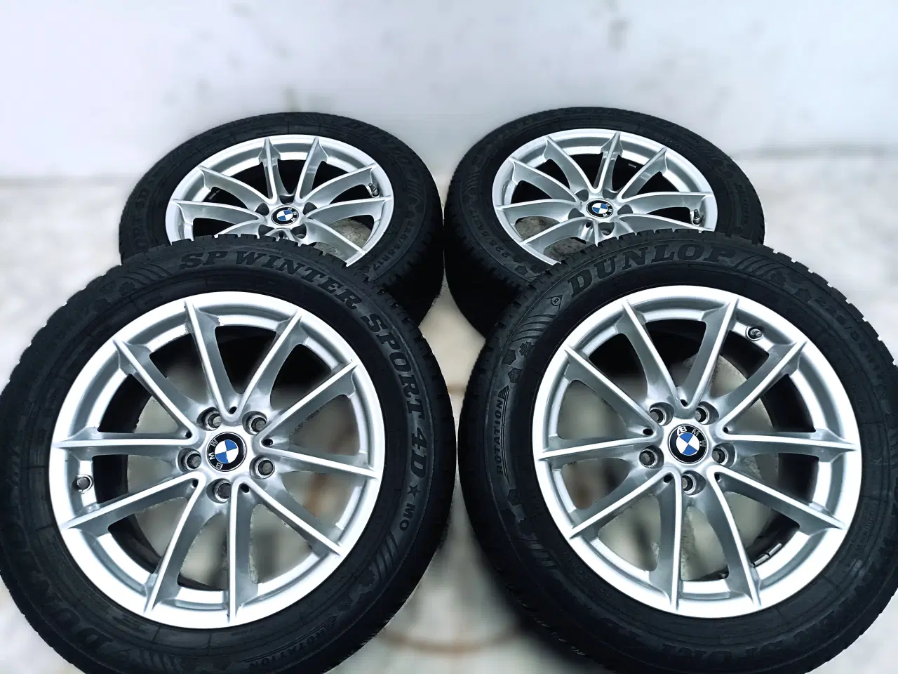 Billede 3 - 5x112 17" ET27 nav 66,6ø BMW vintersæt inkl.TPMS