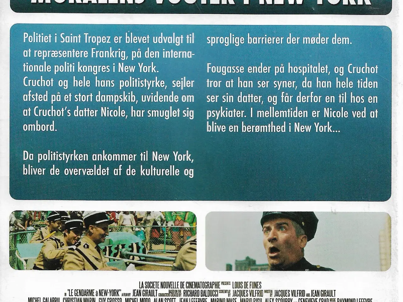 Billede 2 - Moralens vogter i New York - Louis de Funes