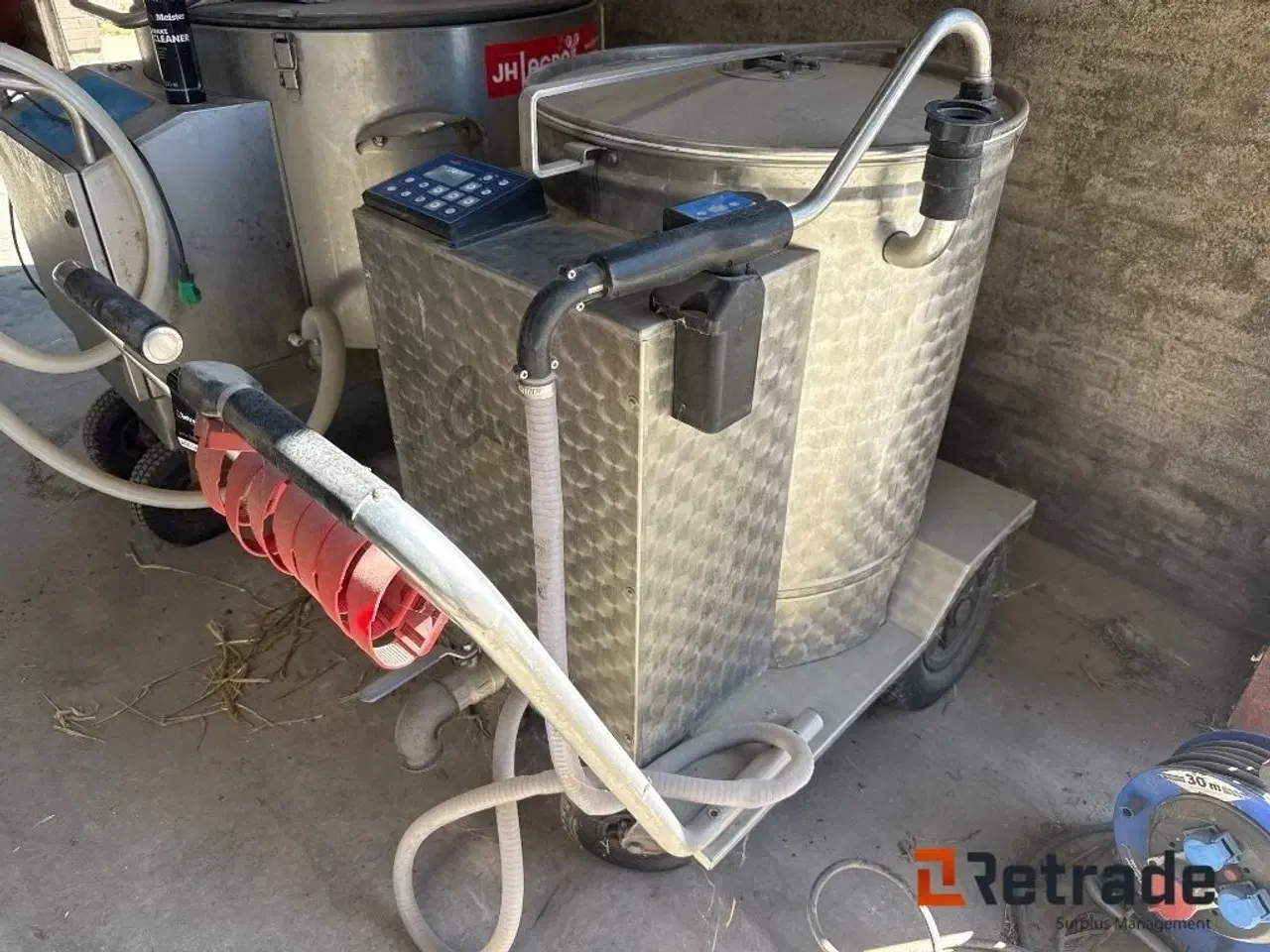 Billede 1 - - - - Calvex 150 liter mælketaxa - defekt