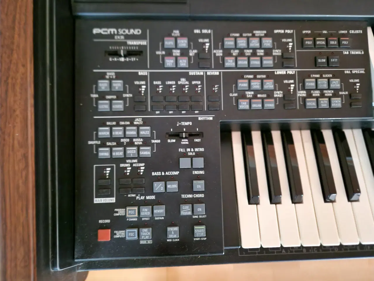 Billede 5 - El. orgel Technics