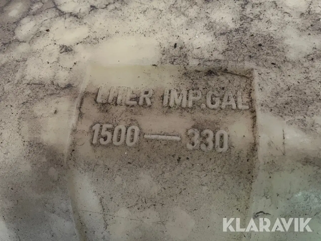 Billede 7 - Gødningstank 1500 liter Hardi frontmonteret