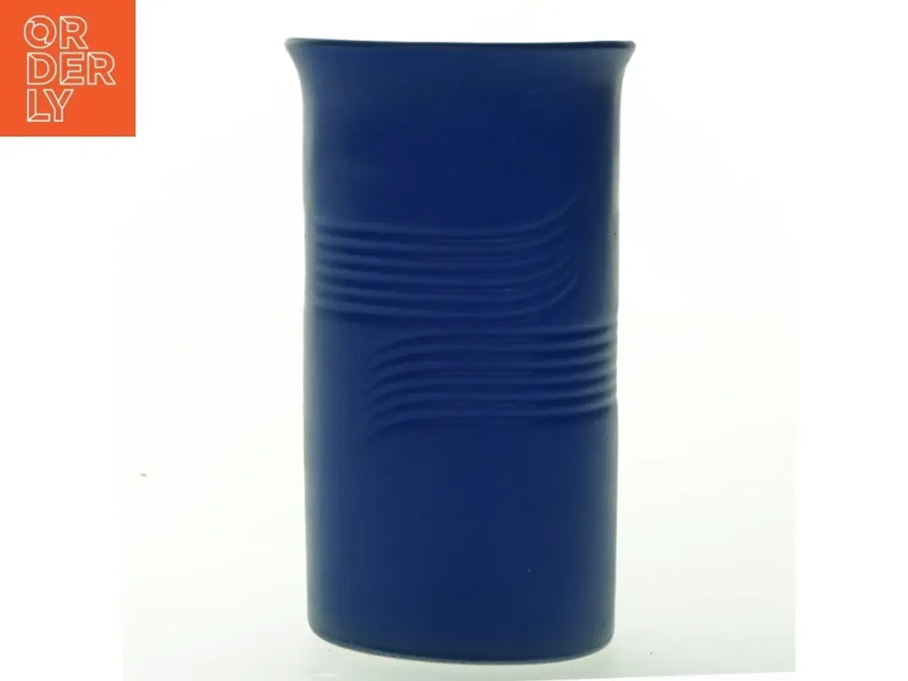 Billede 4 - Blå keramikvase fra Søholm fra Søholm (str. 20 cm)