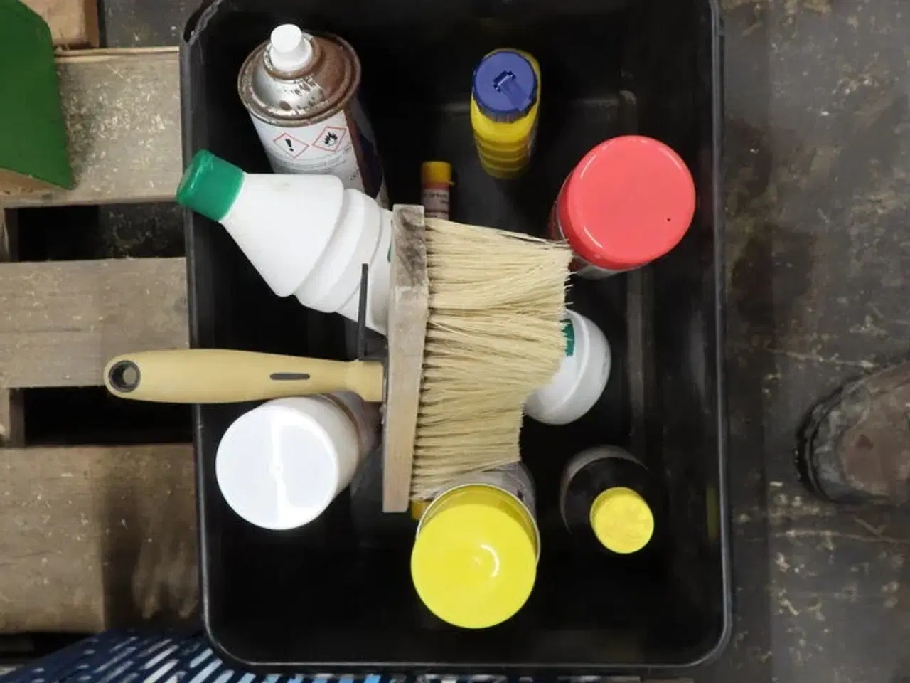 Billede 8 - Værktøjssab m.m. på pallen