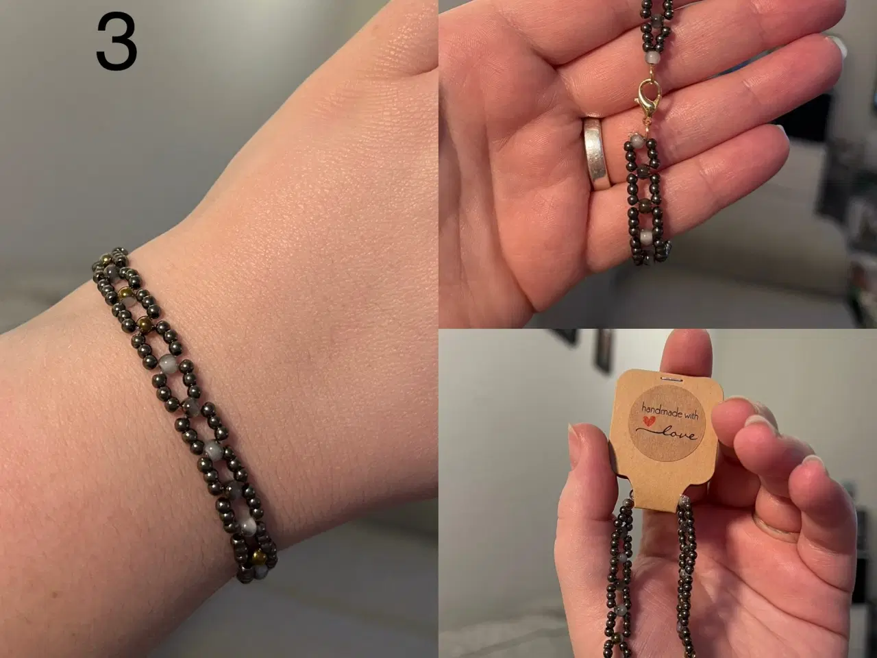 Billede 3 - Elegante perle armbånd