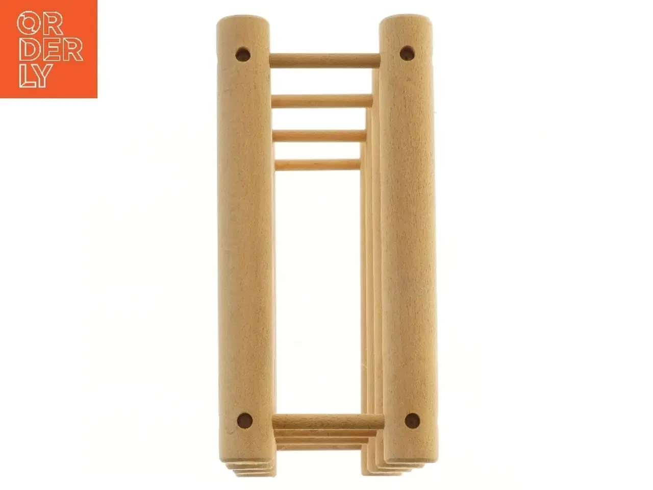 Billede 2 - Træ vinholder (str. 35x13,5x28 cm)