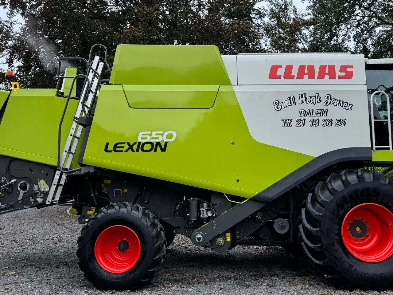 Billede 10 - CLAAS LEXION 650 KUN 850 TIMER OG V770 SKÆREBORD! HØSTKLAR!