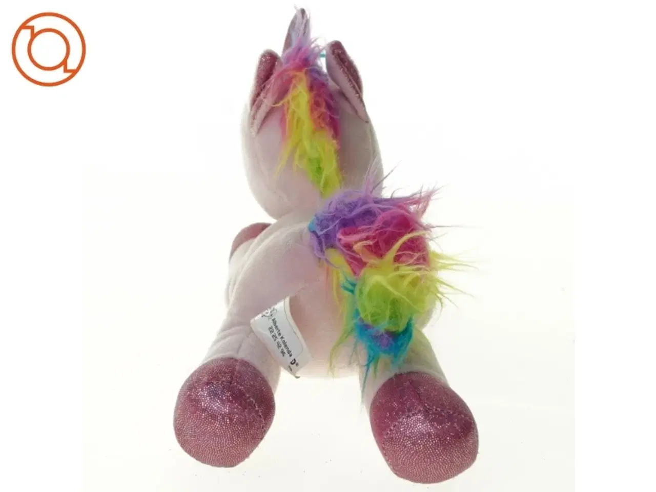 Billede 4 - Bamse, enhjørning fra Toy World (str. 22 x 9 cm)